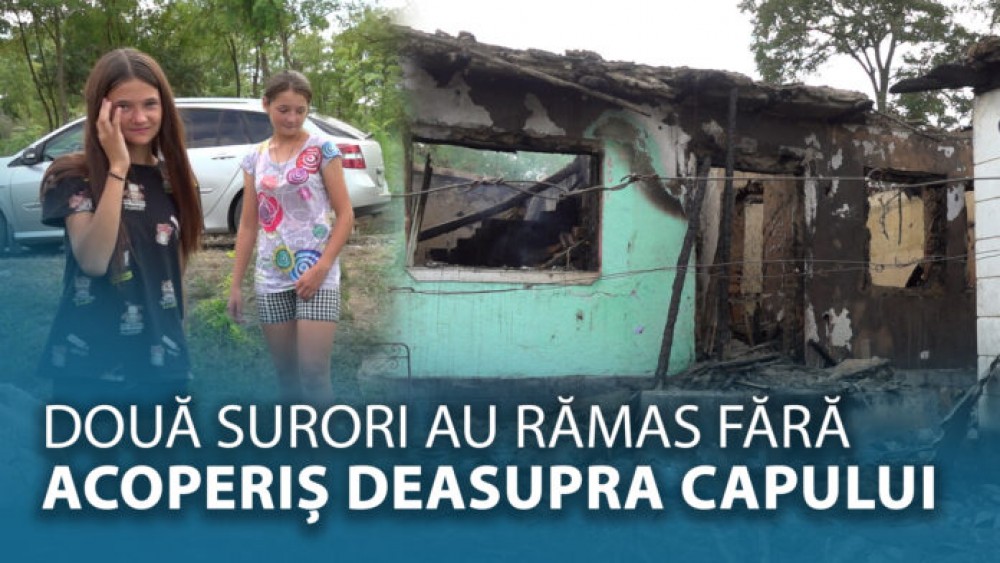 Strigăt de ajutor: Două fetițe orfane din Drochia au rămas fără casă